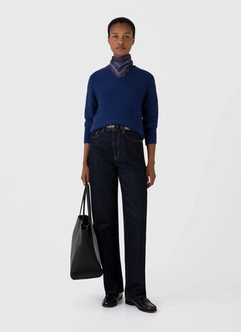 Textured Cotton Jumper
