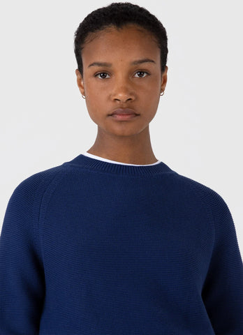 Textured Cotton Jumper